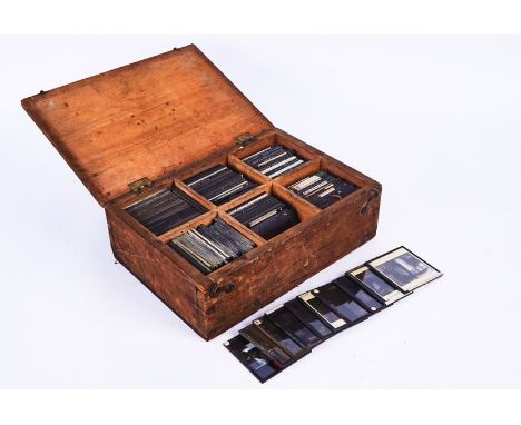 A COLLECTION OF APPROXIMATELY 180 MAGIC LANTERN SLIDESMostly of the Middle East, including Egypt and IsraelEach approx 8cm sq