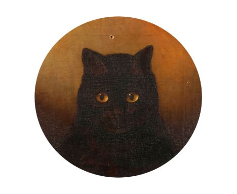 B*** A*** HOWE (BRITISH, 19TH CENTURY) (2)Portrait of a cat; Portrait of a dog, a paireach signed and dated 'B A HOWE 1862' (