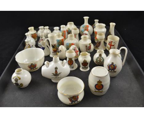 1st WW War edition crested china - 3 Australian, 1 New Zealand, 2 England, 6 Belgium, 6 French, 2 India, 3 Russia, 2 Antwerp 