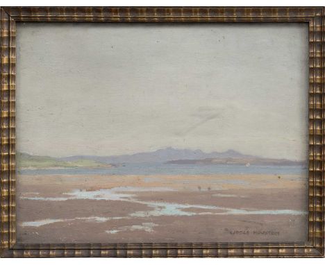 GEORGE HOUSTON RSA RSW (SCOTTISH 1869 - 1947), UNTITLED  oil on board, signedframed and under glassimage size 24cm x 32cm, ov