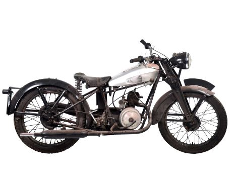 A Royal Enfield. Model A. 1930's Has had a Villiers engine fitted at some point.Registration can be applied for once club ver
