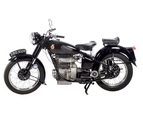 A Sunbeam S8 500cc Twin 1952 Registration 380 XUH V5 present, seven former keeper recorded, very good condition, runs and rid