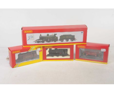 Four boxed Hornby '00' gaauge locomotivesComprising R2828 Dean Single Class 4-2-2 locomotive no.3064 'Duke of Edinburgh' with