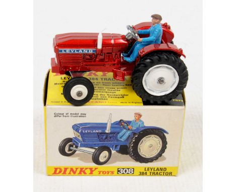 A boxed Corgi Toys no. 66 Massey-Ferguson 165 tractor.