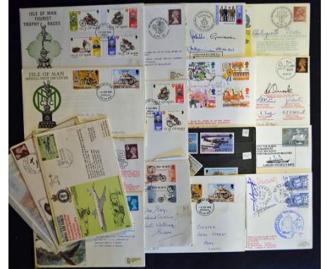 Assorted Selection of First Day Covers, some signed Aviation related 1982 Concord signed by 3, 1975 Royal Observer Corps sign