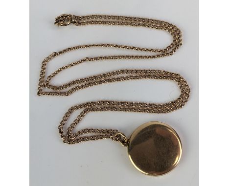 A Victorian Precious Yellow Metal Locket, the hinged cover opening to inscription "Do all the good you can, To all the people