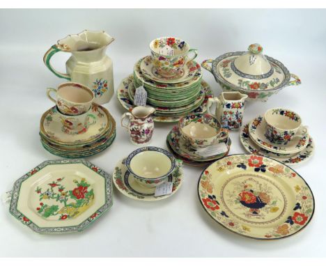 Bon China Cake Stand and Bone China Cups Saucers Plate Etc 