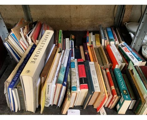 Shelf of assorted books