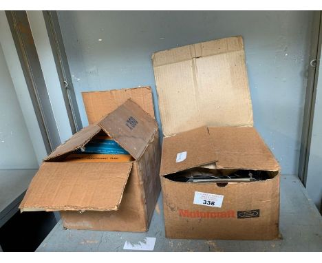 2 boxes of radio valves &amp; speaker parts