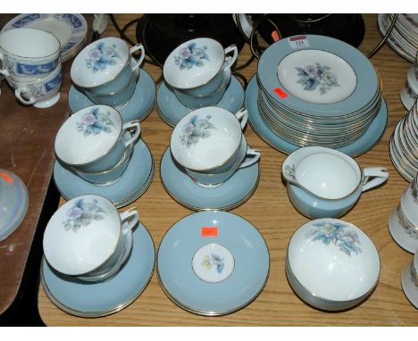 A Royal Worcester ten-place setting part dinner and tea service, in the Woodland pattern