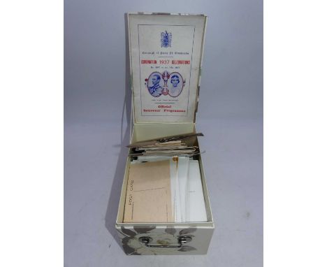 A collection of vintage postcards, mainly being topographical 