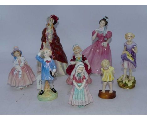 Two Royal Worcester figurines to include The First Cuckoo, Model No. 3082, and Tommy, Model No. 2915, each modelled by FG Dou