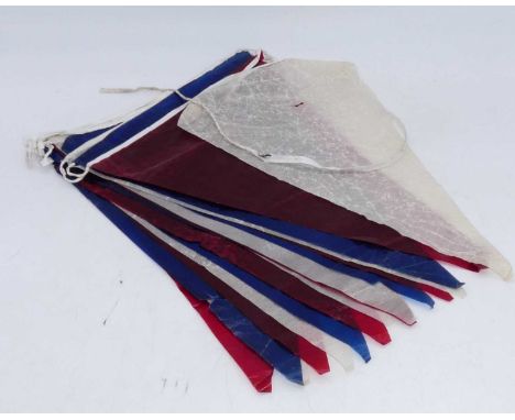 A collection of vintage bunting 