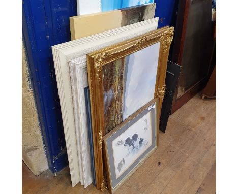 Eight various pictures and prints (8) 