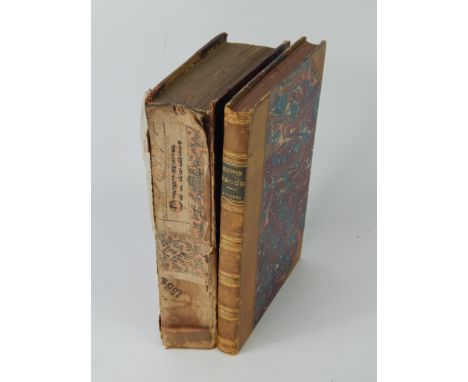 Charles Dickens; The mystery of Edwin Drood, first edition, half calf, published by Chapman & Hall, London 1870, and The Pick