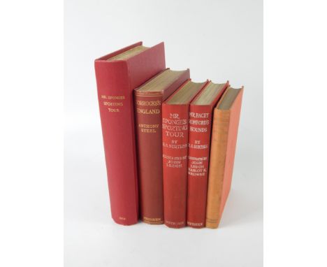 R S Surtees. Mr Sponge's Sporting Tour (2), Mr Facett Romford's Hounds, Jorrock's Jaunts and Jollities, and Jorrock's England
