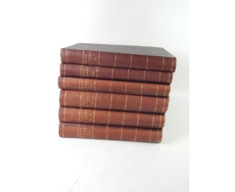 Commander Charles N Robinson RN. Navy and Army Illustrated, 9 vols in 6, folio, cloth, published by Hudson & Kearns, London 1
