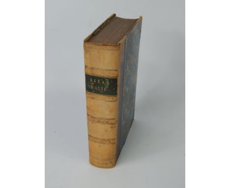 Charles Dickens;  Bleak House, first edition, half calf, published by Bradbury & Evans, London 1853.