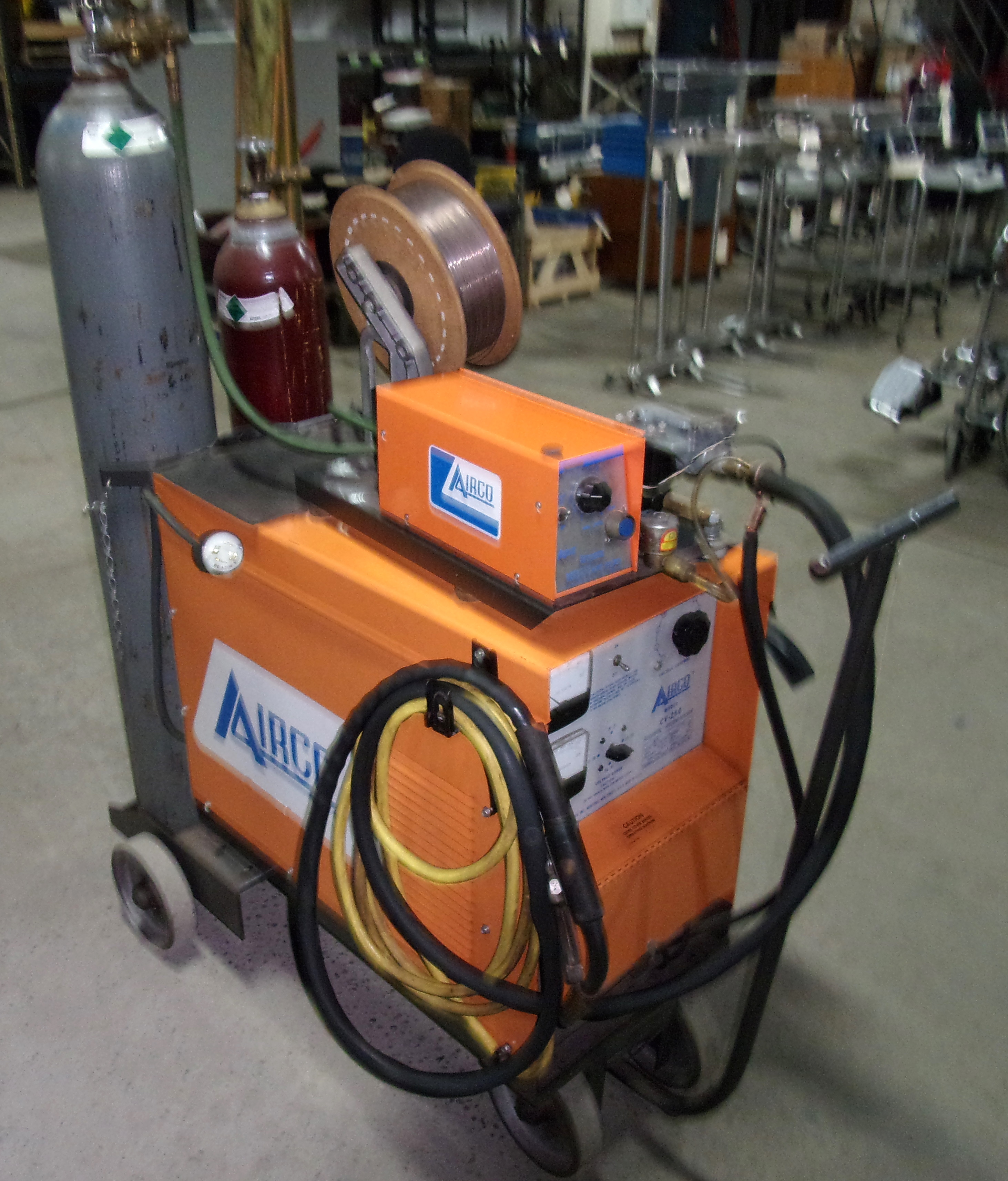 Lot 592A - AIRCO WIRE FEED WELDER, MODEL CV250, 250-AMP , S
