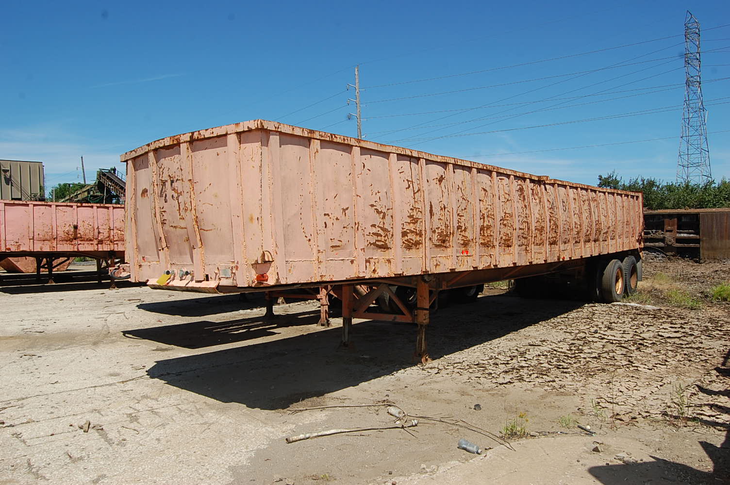 Scrap Trailers, 40 ft. Length, Tandem Axle, ID 45