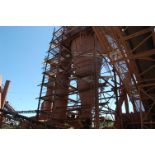 Dust Collector w/Air Lock, Steel Structure Base, Note - Supports Lot 66