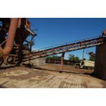 Motorized Belt Conveyor, Approx. 60 ft. Length, Supports Shredder System