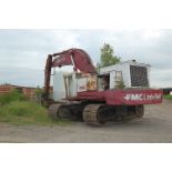 FMC Link-Belt Model #LS-7400A, Approx. 60 ft. Reach/30 ft. Stick, SN 31HO5640/311-10-564C