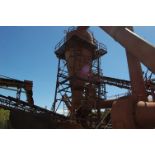 Dust Collector w/Air Lock, Steel Structure Base, Note - Supports Lot 67