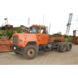 1987 Mack Truck Tractor, Diesel, VIN #1M2N277Y05W00382, Model #R69OST, ID #382