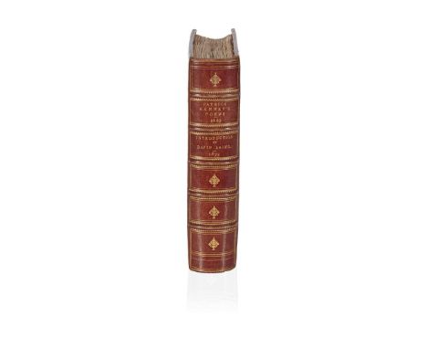  [Vellum printing] Hunterian Club The Poetical Works of Patrick Hannay, A.M., MDCXXII With a Memoir of the Author. Glasgow: p