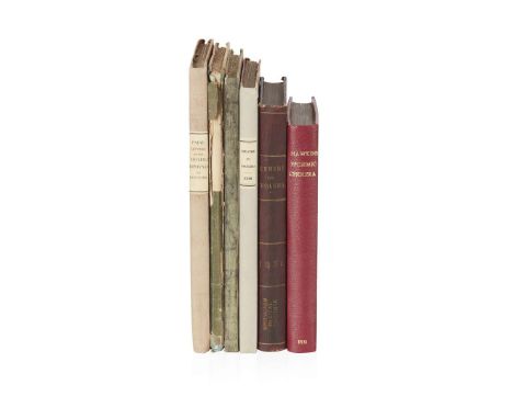  Cholera Six works Keir, James. A Treatise on Cholera, containing the Author's Experience of the Epidemic known by that name,