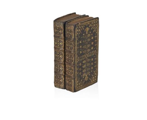  Scottish herringbone bindings The Holy Bible containing the Old and New Testaments Edinburgh: James Watson, 1716. 2 volumes,