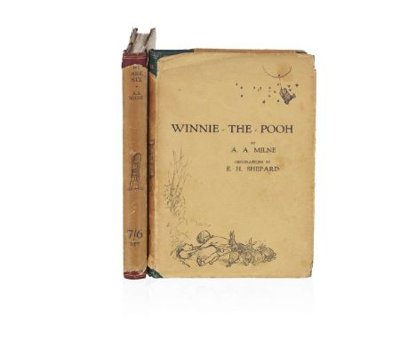  Milne, A. A. Winnie-the-Pooh With Decorations by Ernest H. Shepard. London: Methuen & Co. Ltd., 1926. First edition, first i