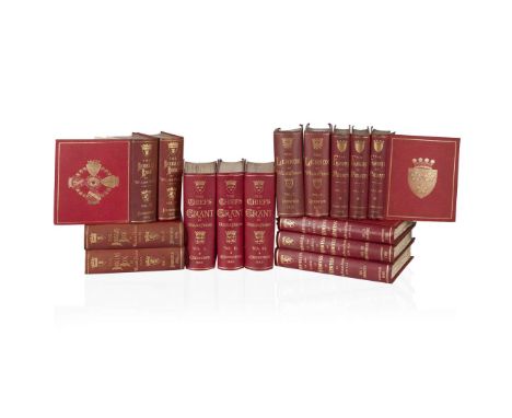  Fraser, Sir William Extensive set of his histories of Scottish noble families Edinburgh: [privately printed], 1858-88. 15 wo