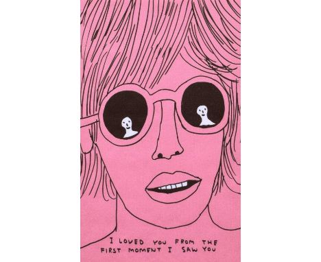 David Shrigley (British 1968-) "I Loved You from the First Moment I Saw You" 2020, from a collaboration with London-based spe