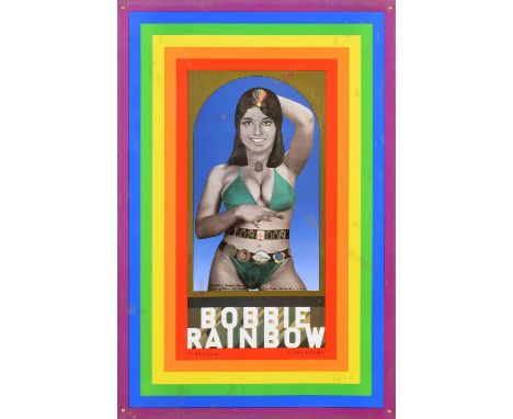 Peter Blake C.B.E., R.D.I., R.A. (British 1932-) "Bobbie Rainbow" 2001, signed and numbered 1099/2000 in pen, from the editio