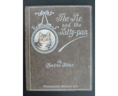 Beatrix Potter The Pie and the Patty-Pan, London Frederick Warne 1905 first edition, colour plates in original boards with ti