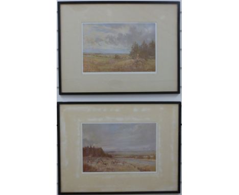 Lionel Edwards pair of framed prints of hunting scenes - Morpeth, 26cm x 38cm