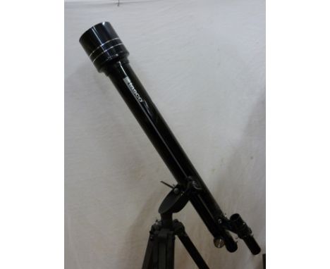 Tasco 60mm astronomical telescope on tripod