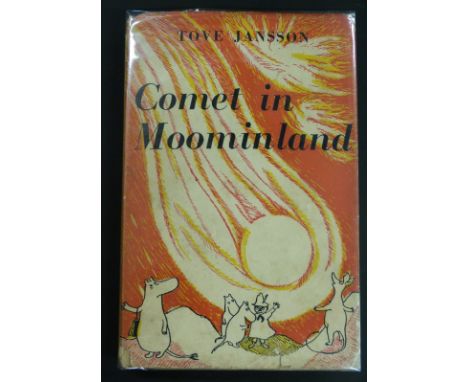 Tove Jansson Comet in Moominland translated by Elizabeth Portch and published by Ernest Benn 1951, first edition in original 