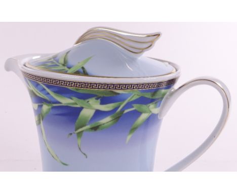 Gianni Versace for Rosenthal Studio Line, Jungle pattern teapot, original labels and guarantee