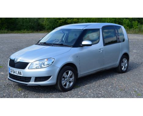 2014 Skoda Roomster SE TSI, MPV, registration GF64 LNA, 1200CC, silver, petrol, five door, manual, very low mileage 1400 mile