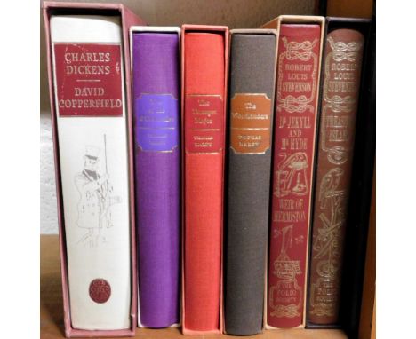 Books. Folio Society, comprising Dickens (Charles) David Copperfield, Hardy (Thomas) Tess of the d'Urbervilles, The Trumpet M