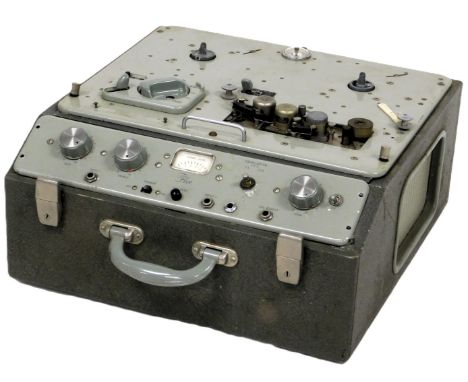 A mid century Ferrograph type 5 amplifier, serial number 5/20859,  44cm wide.