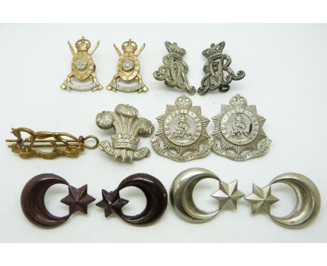 Twelve British Army Yeomanry, Hampshire Carabiniers, Berkshire Yeomanry, North Somerset Yeomanry, Oxfordshire Hussars and Roy