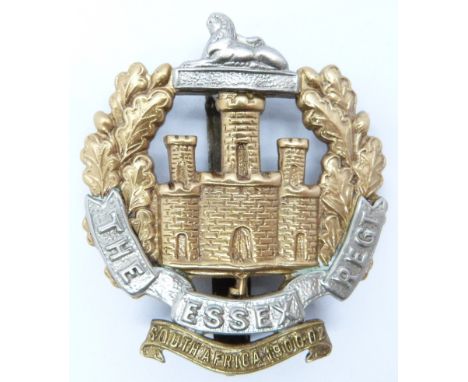 British Army Essex Regiment 4th, 5th / 6th Battalion metal cap badge