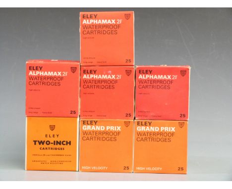 One-hundred-and-forty-nine Eley 12 bore shotgun cartridges Two-Inch and Alphamax, all in original boxes.&nbsp;PLEASE NOTE THA