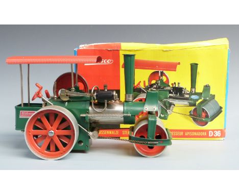 Wilesco Old-Smokey live steam roller D36, in original box.&nbsp;