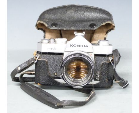 Konica FTA SLR camera with f=57mm 1:1.4 lens