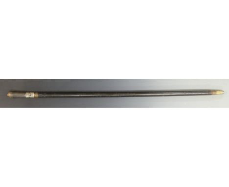 Indian swordstick, with lions mask to top and 54cm blade&nbsp;